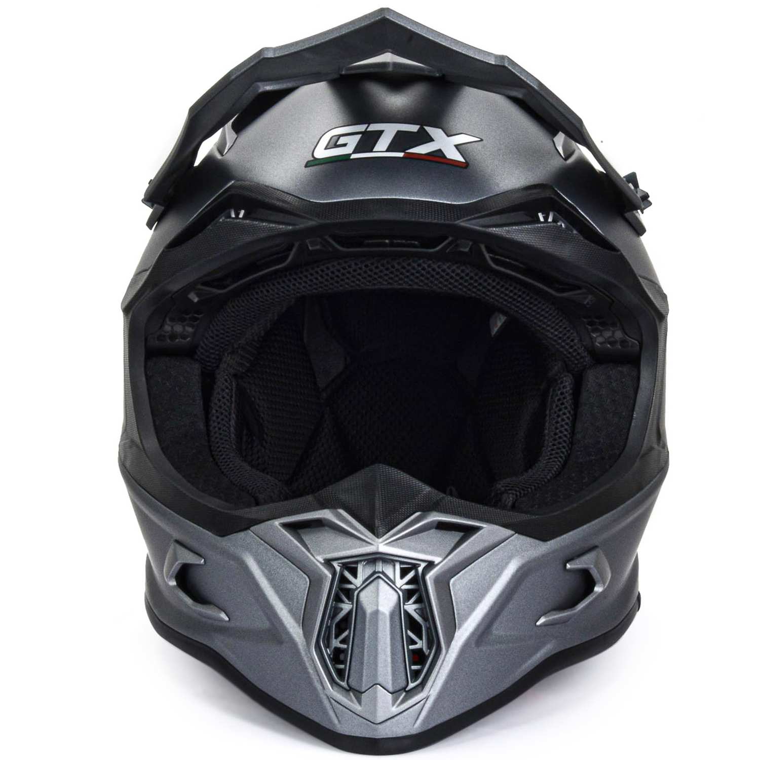 Шлем мото кроссовый GTX 635 №1 (S) GREY