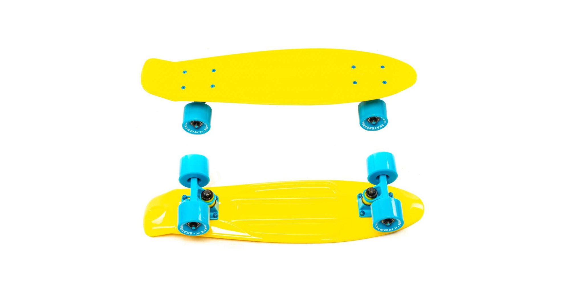 Скейтборд KROSTEK 17" PC17 №1 / YELOW